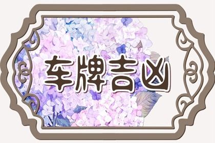 车牌号测算基础